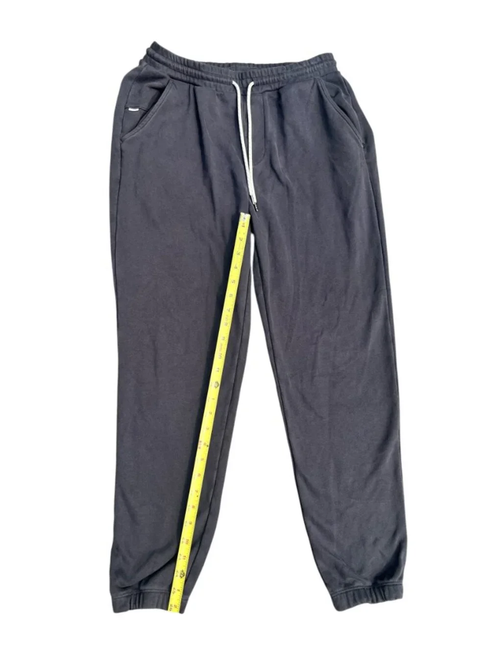 Vuori Seaside Sweatpant Faded Black Heavyweight Fleece
